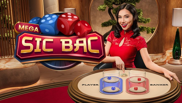 Live Casino Hold'em table with HD dealer stream and community cards visible on mobile phone